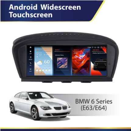 E63 BMW 6 Series DMP BMW Android screen