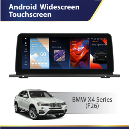 F26 BMW X4 DMP BMW Android screen
