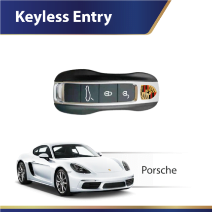 Porsche Keyless Entry and Remote Start System – Smart Key Upgrade