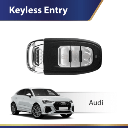 Audi Keyless Entry and Remote Start System – Smart Key Upgrade with Two New Keys