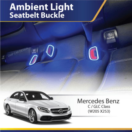 Ambient Light Kit (X253 W205) Mercedes C GLC-Class - Seatbelt Lights