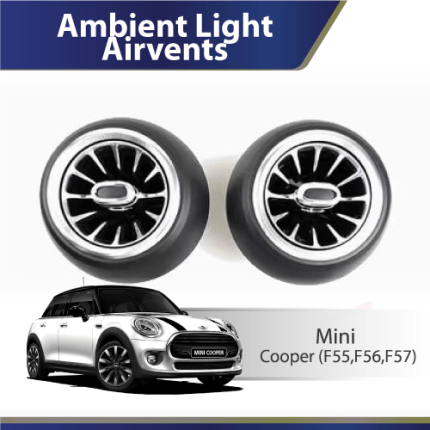 Ambient Light Airvents Mini Cooper