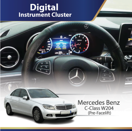 Mercedes G-Class W204 digital instrument cluster OEM LCD plug-and-play upgrade