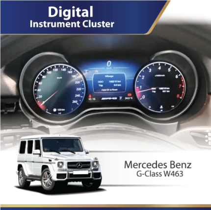 Mercedes G-Class W463 digital instrument cluster OEM LCD plug-and-play upgrade